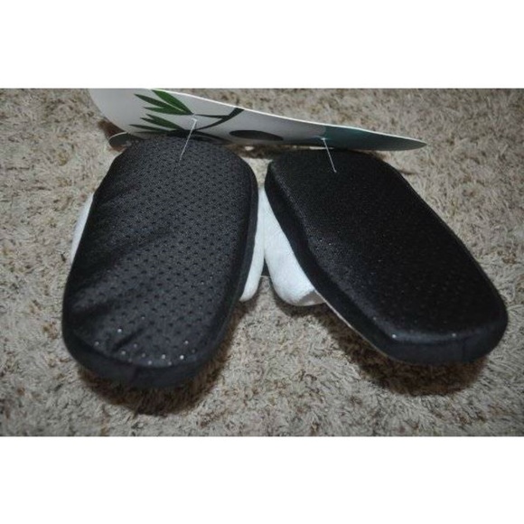 Slippers Slide Plush White Panda Scuff Cushioned Non Slip Cushioned Adult Kids - Picture 4 of 4